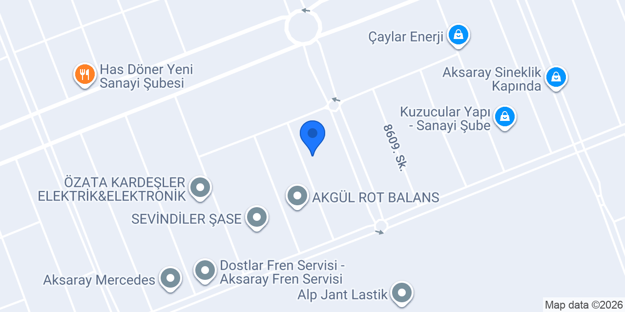 Berat Ahşap Mobilya San. Tic. Ltd konumu
