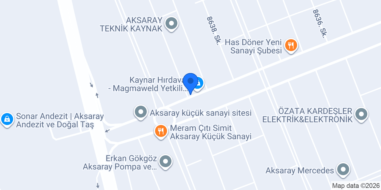 AKSARAY FORKLİFT KİRALAMA konumu