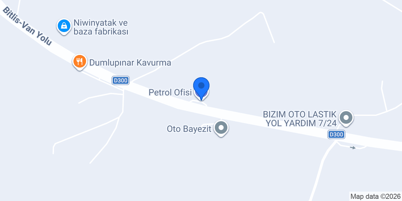 Petrol Ofisi konumu