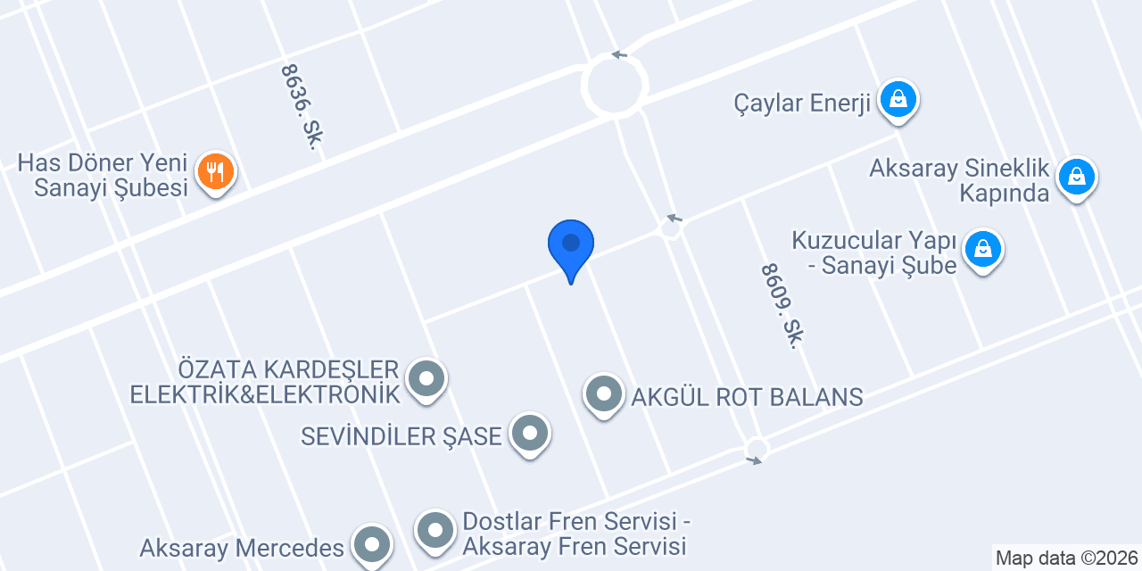 Göksu mobilya konumu
