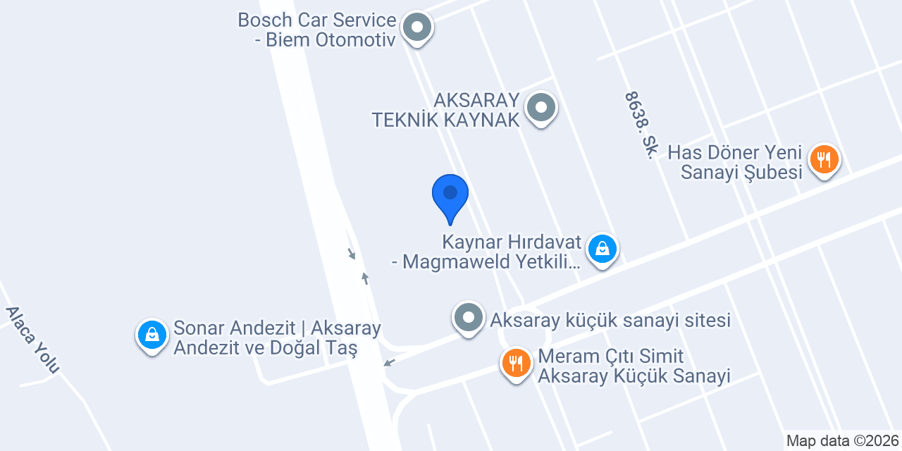 New Holland Yedek Parça Bayii İlgünler Otomotiv konumu