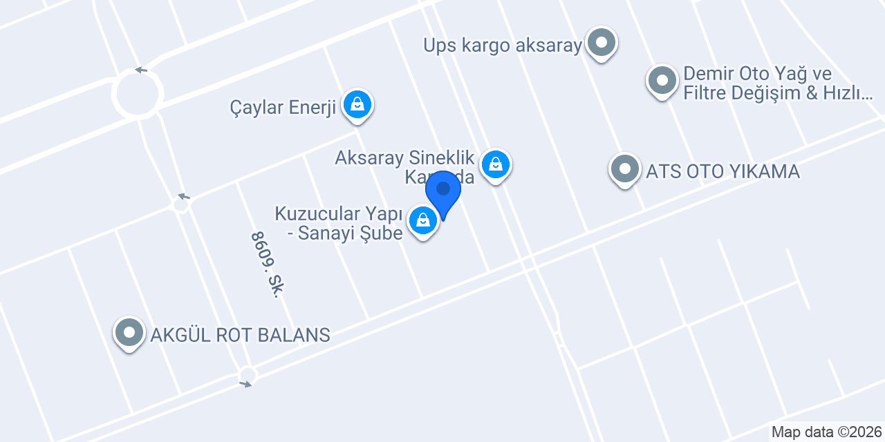 Aksaray Lacivert Mobilya konumu