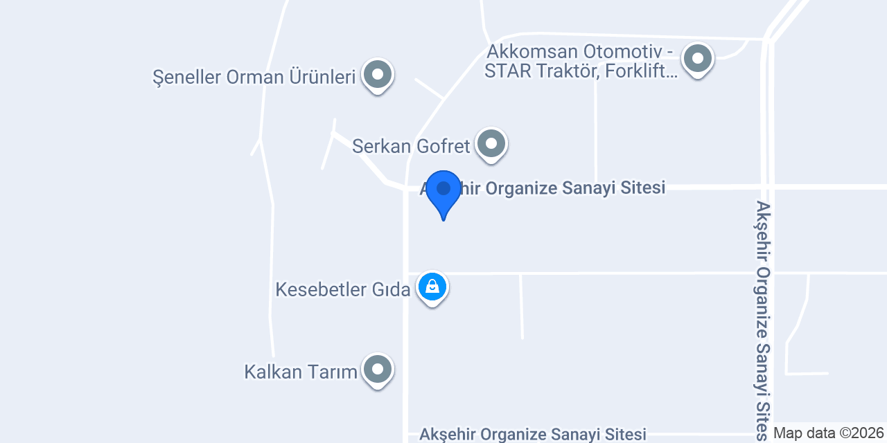 Tuncez Ticaret OSB şubesi konumu