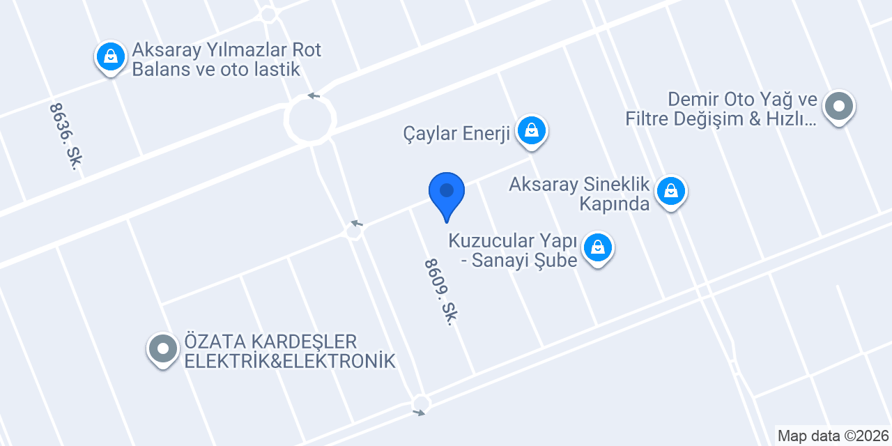 Mekan Mobilya konumu