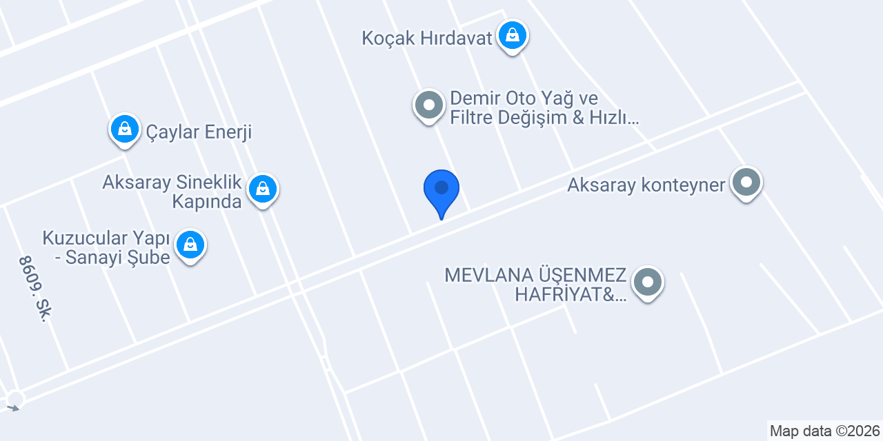 Aksaray Sineklik konumu