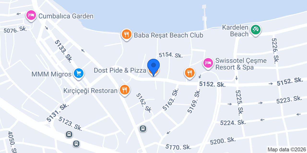 Dost Pide & Pizza konumu