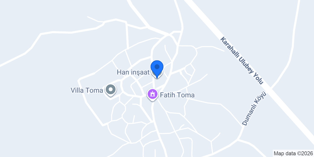 Han inşaat konumu