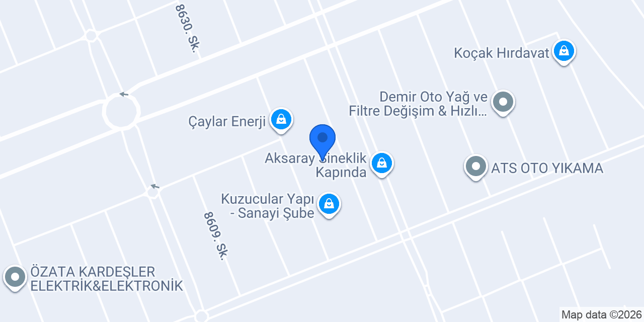 Aksaray Mutfak Dolabı İmalatı Baydar Mobilya konumu
