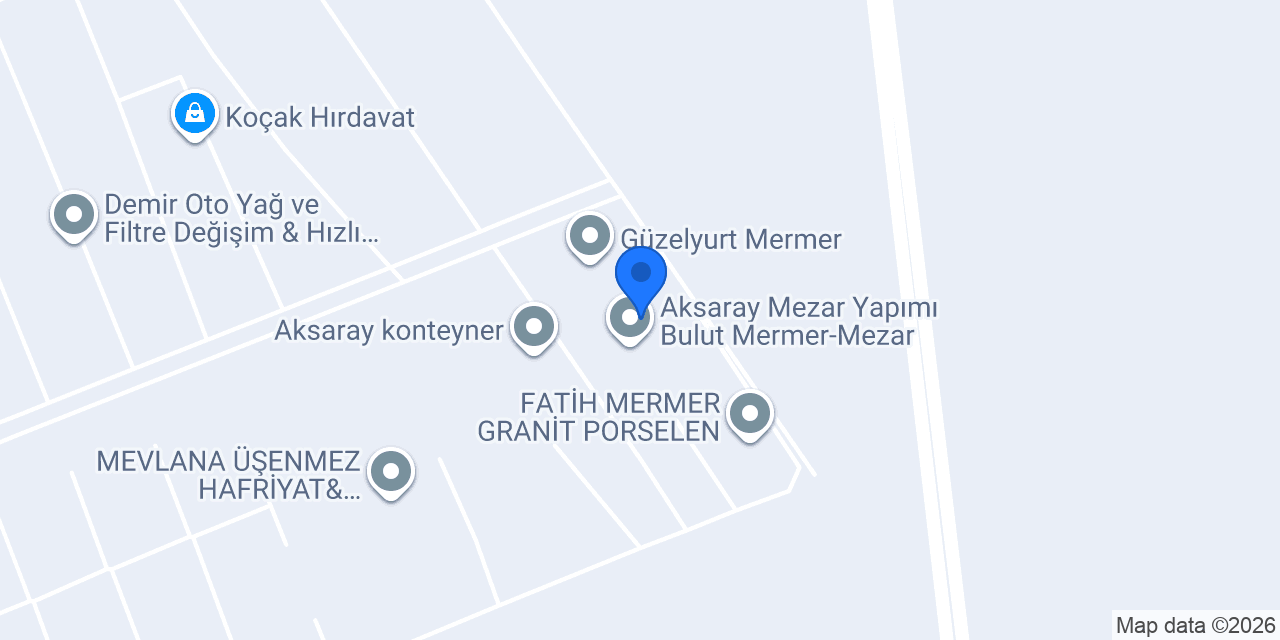 ÖZ POLAT MERMER konumu