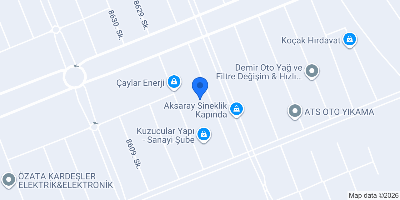 AKSARAY PELİT MOBİLYA konumu