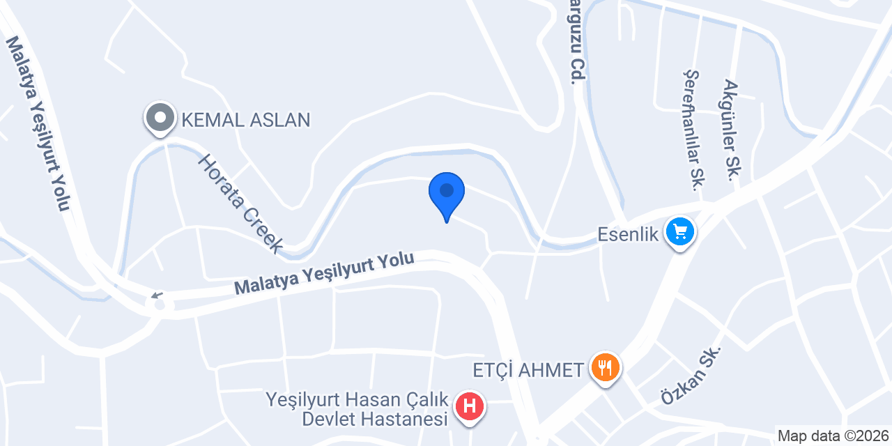 Pekmezcioğlu Malatya konumu