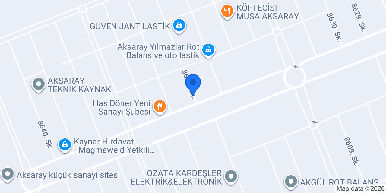 GÖKÇE KAPORTA BOYA konumu