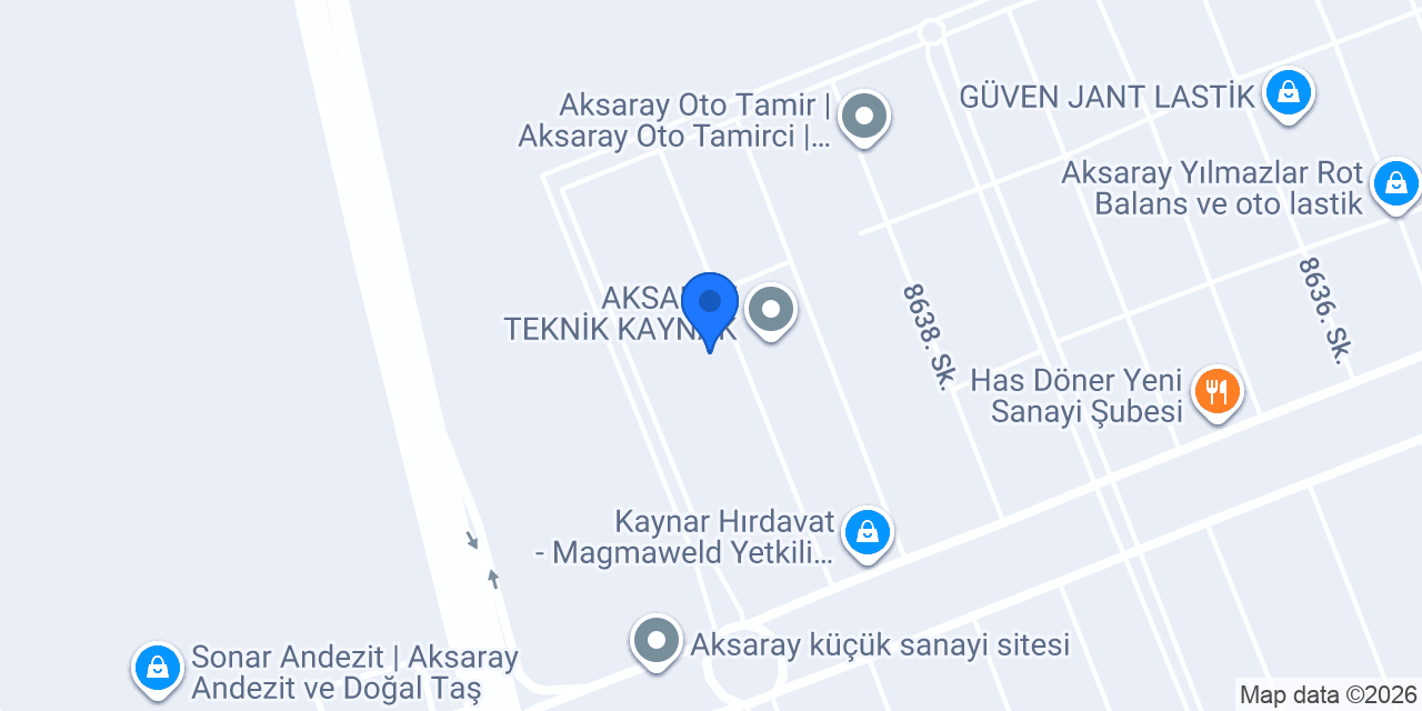 BEŞ YILDIZ PEUGEOT FORD CITROEN FİAT SERVİSİ konumu