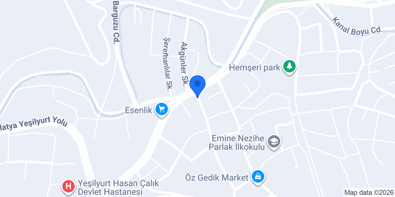 Kuaför Turan konumu