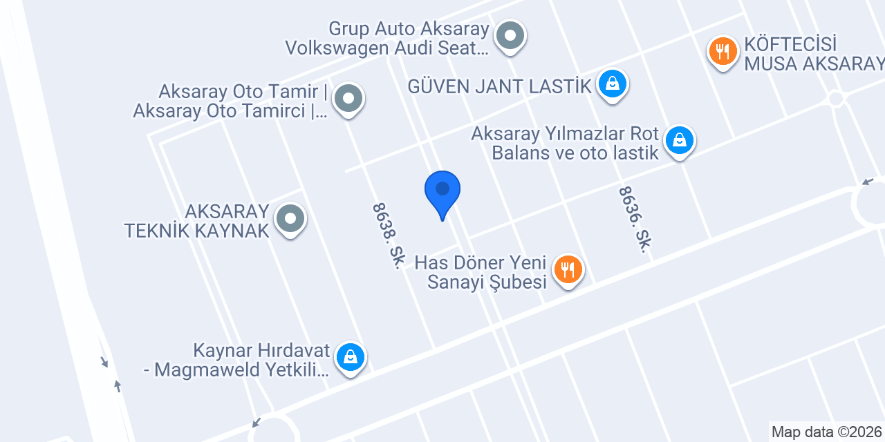 BAYSAL Peugeot Citroen Ds Opel Fiat Ford Servis Aksaray konumu