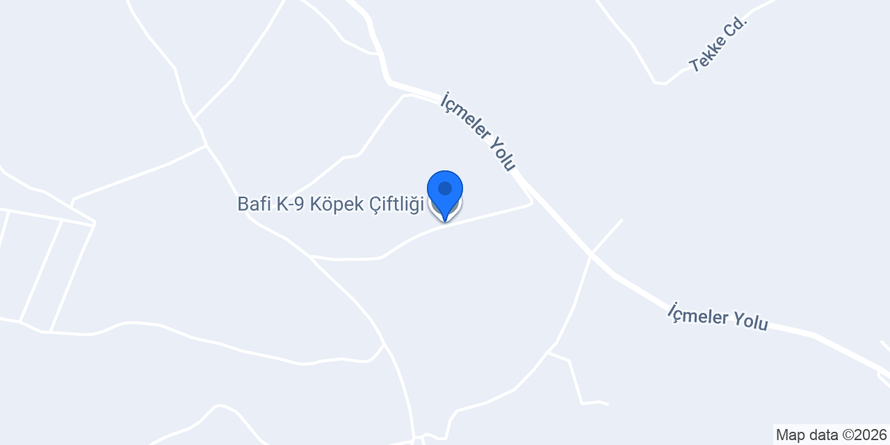 Bafi K-9 Köpek Çiftliği konumu