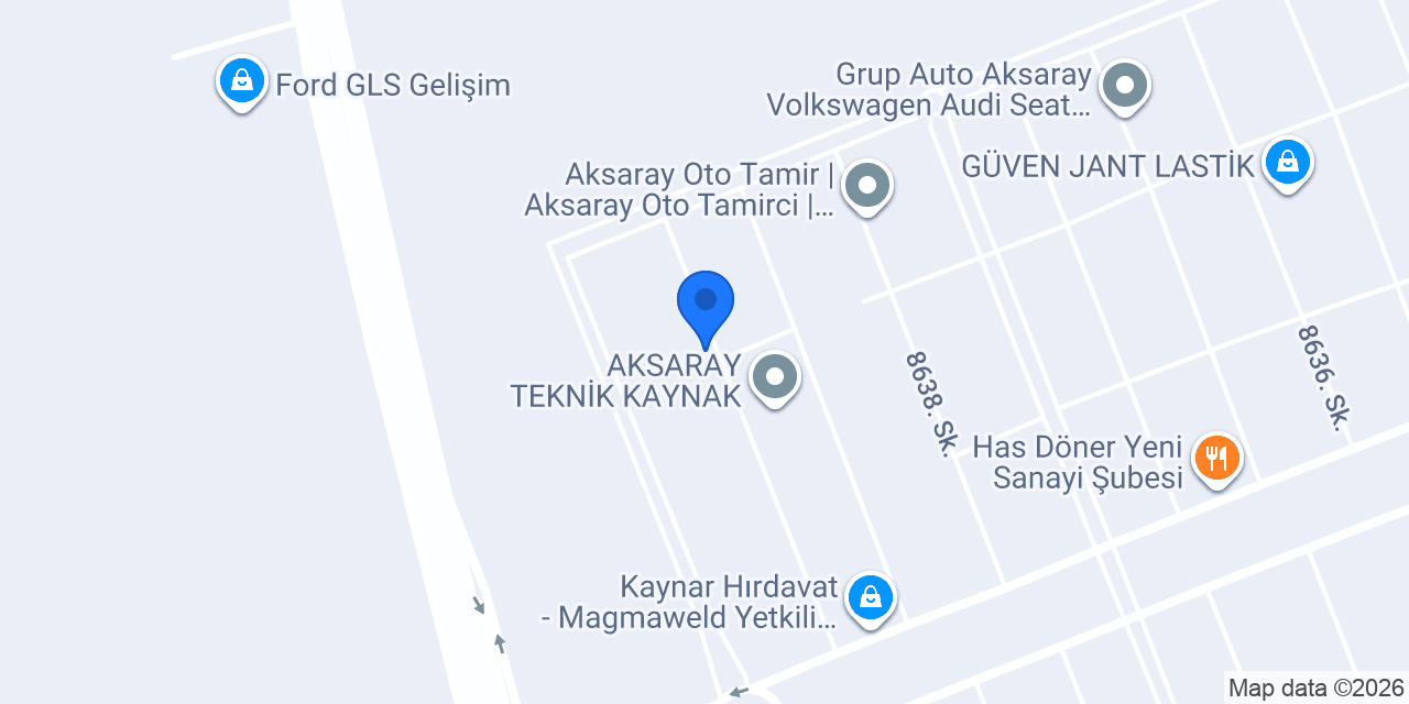 Öz Aksaray Auto Premium Car Service konumu