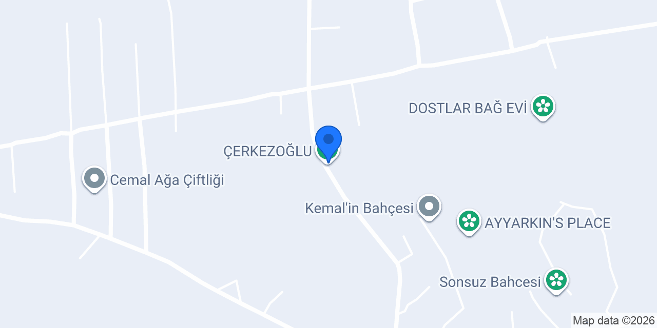 ÇERKEZOĞLU konumu