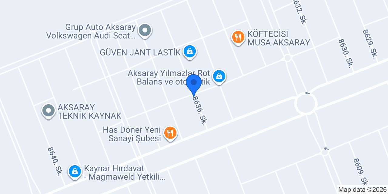 As Oto Aksesuar Elektrik konumu