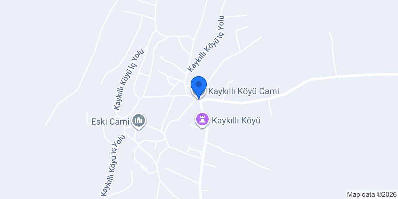 Kaykıllı İlköğretim Okulu konumu