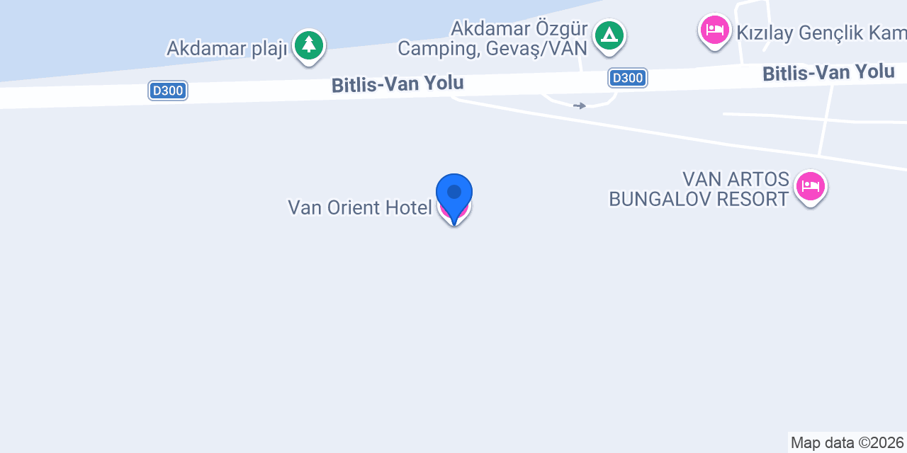 Van Orient Hotel konumu