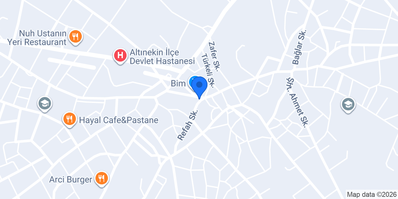 ŞİFA VETERİNER KLİNİĞİ konumu