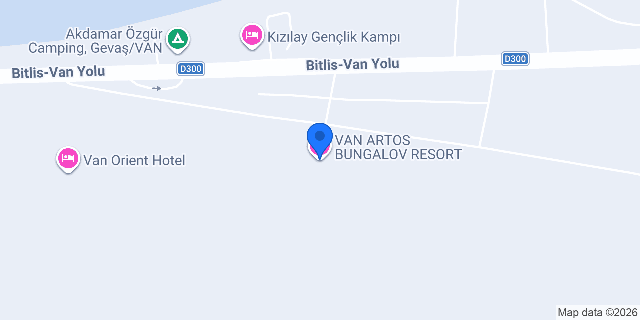 VAN ARTOS BUNGALOV RESORT konumu