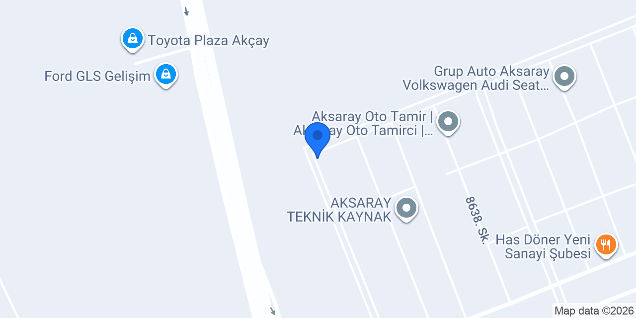 Doğanay Ford konumu