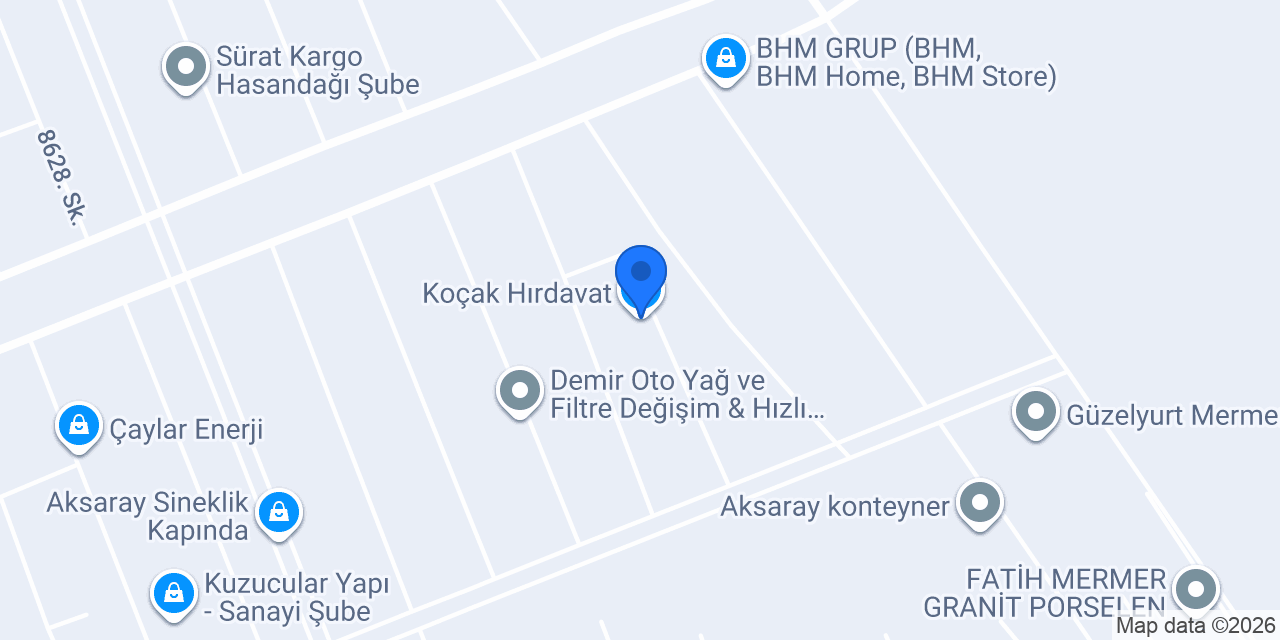 Koçak Hırdavat konumu