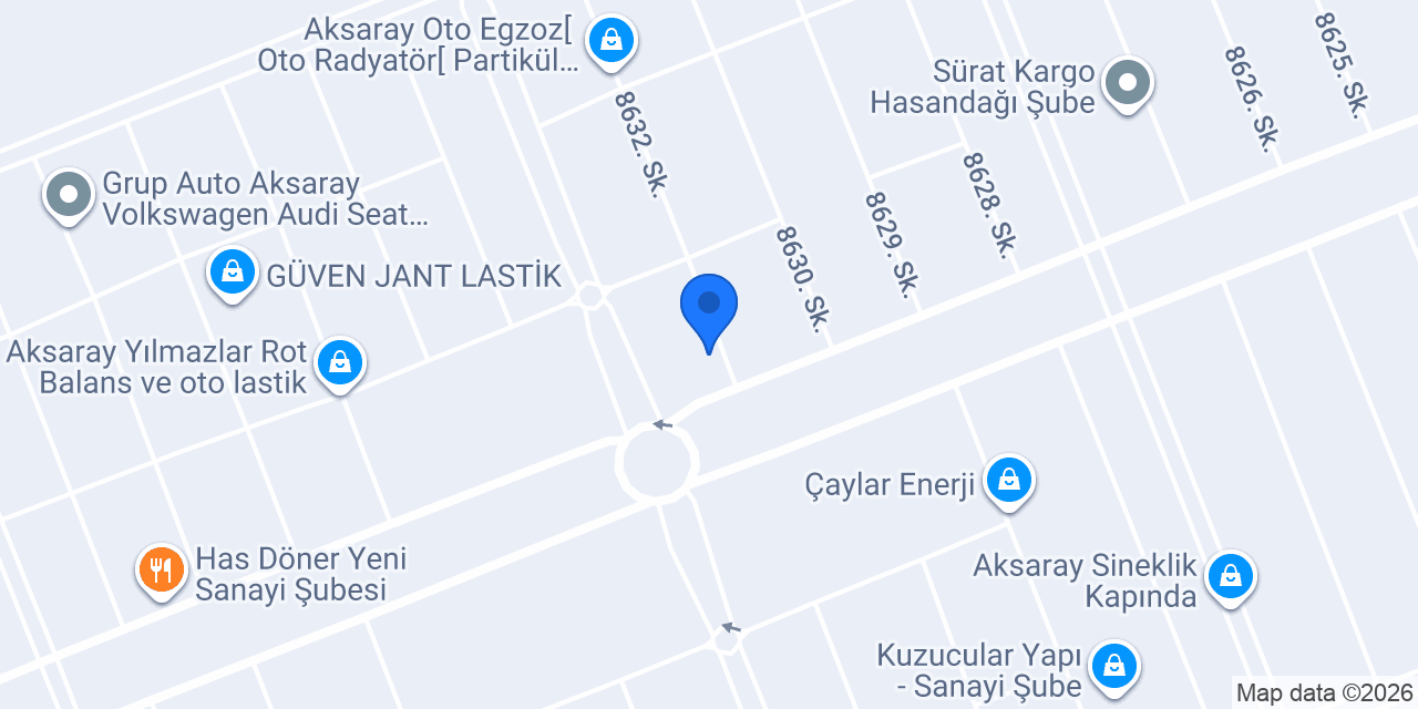 Aksaray Oto Tamir | Atom Mekanik | Aksaray Oto Bakım | Aksaray Tamirci | 7/24 | 7/24 Oto Tamir | Fiat | Renault | Ford konumu