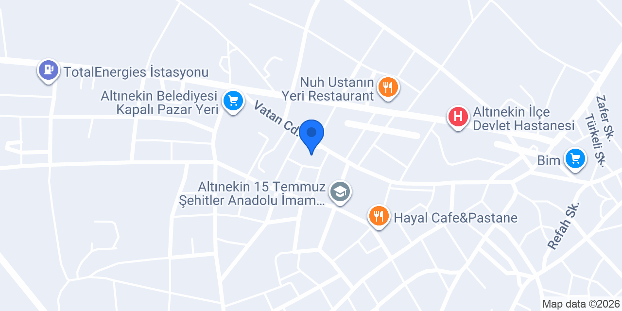İpragaz Otogaz konumu