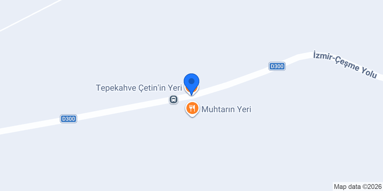 Tepekahve Çetin'in Yeri konumu