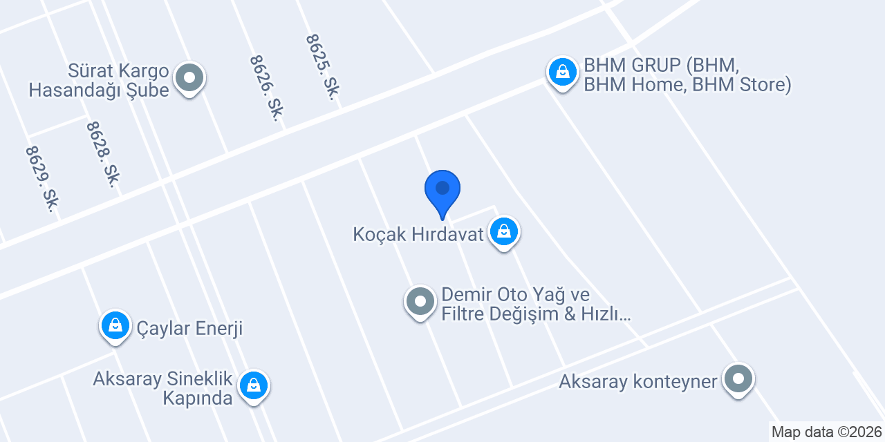 ATÇEKEN METAL konumu