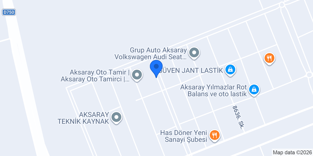 Tutkunlar Otomotiv Hyundai Kia Özel Servis konumu