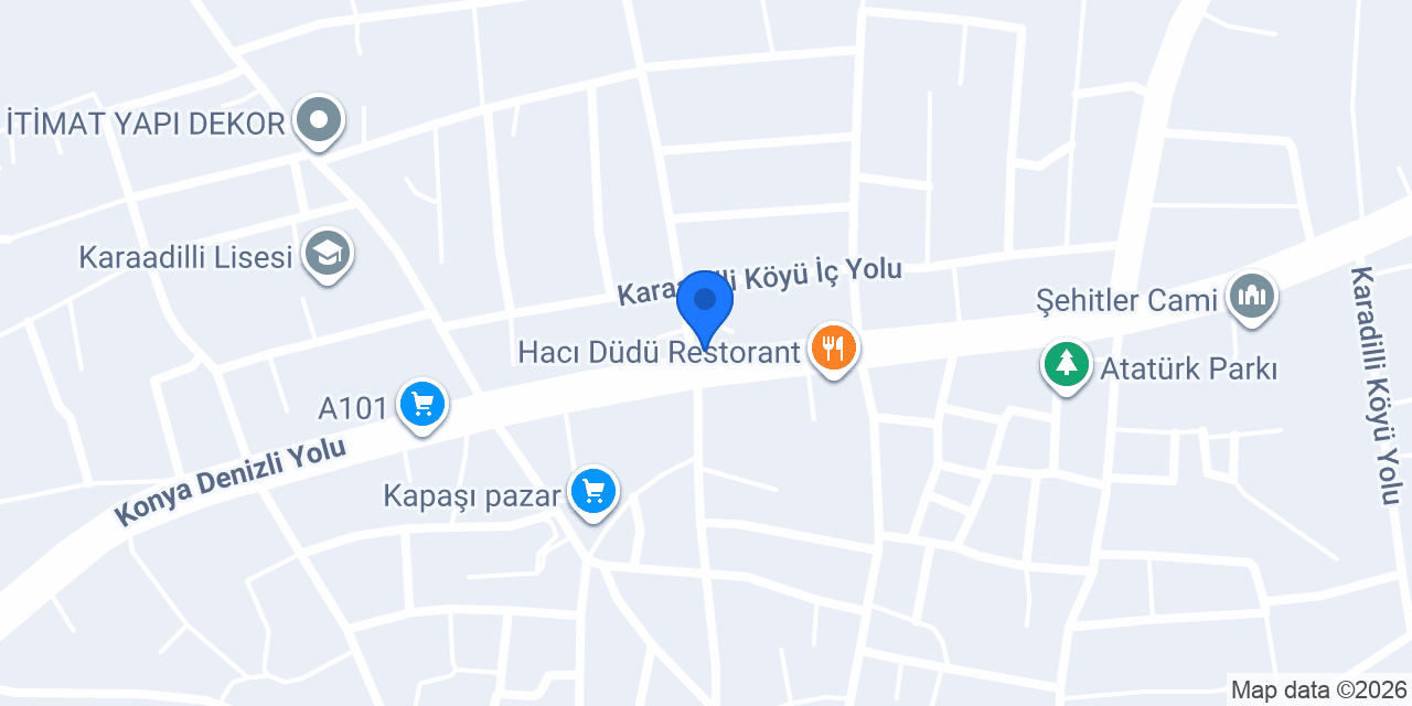 ŞANLI MARKET konumu
