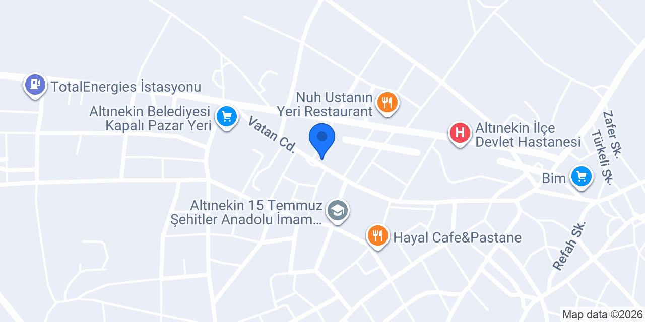 CEYLAN HIRDAVAT konumu