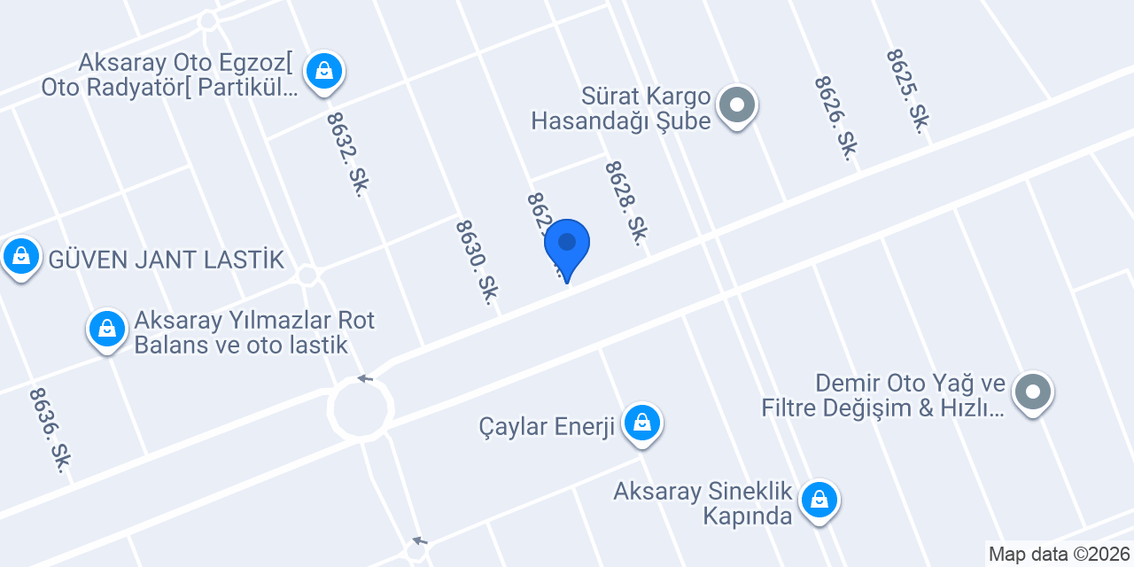HUZUR OTOGAZ EGZOZ EMİSYON ÖLÇÜM İSTASYONU (EGZOZ MUAYENESİ) konumu
