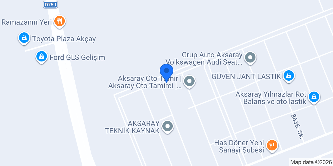 Aydoğan Otogaz konumu