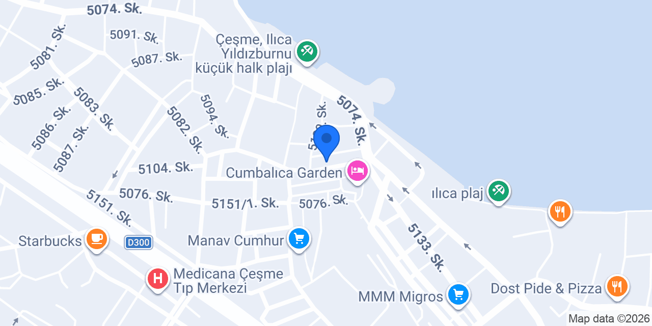 Budak Pansiyon konumu