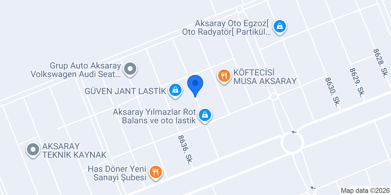ÜLGEN OTO AKSESUAR konumu