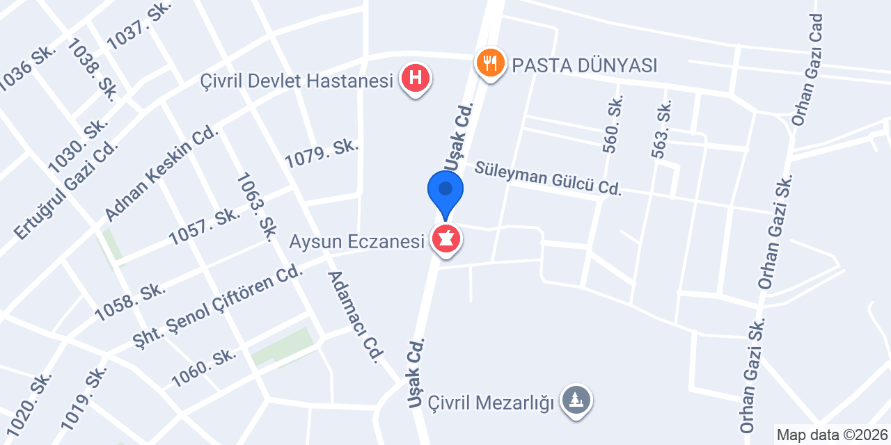 Milangaz konumu