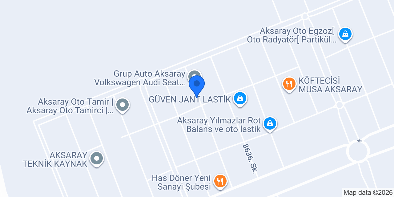 ERGÜN OTOMOTİV konumu