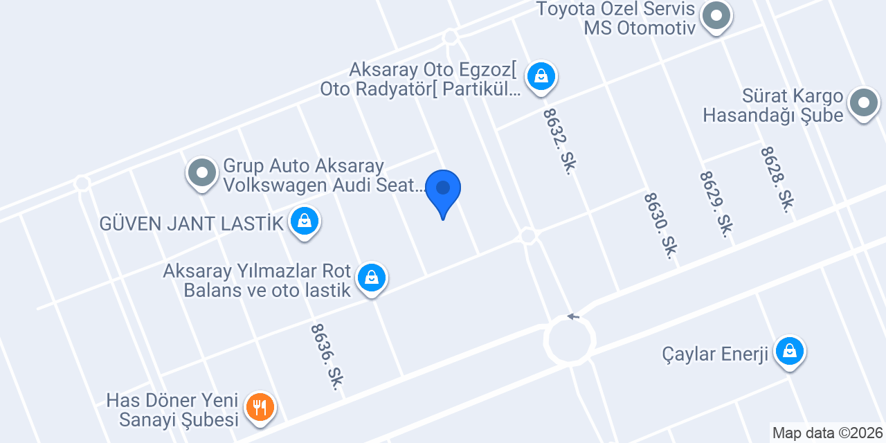 OTO SARAY konumu