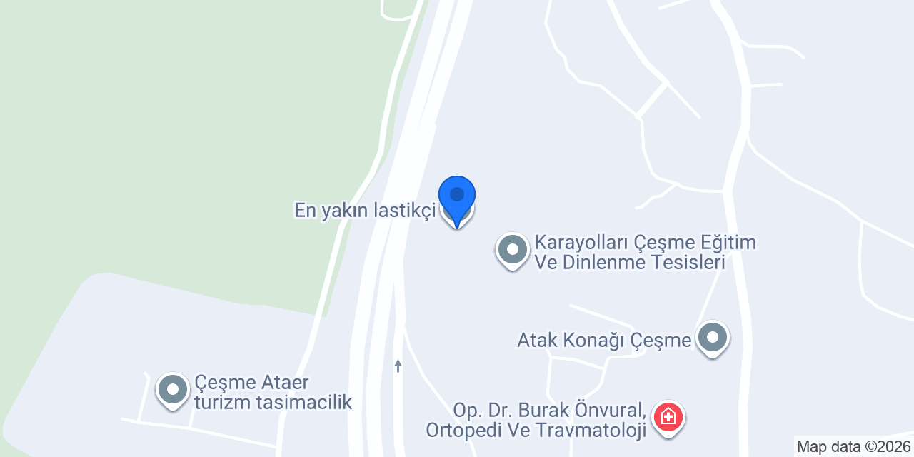 En yakın lastikçi konumu