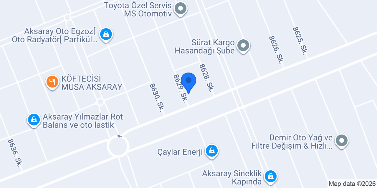 Oto Sarıkaya konumu