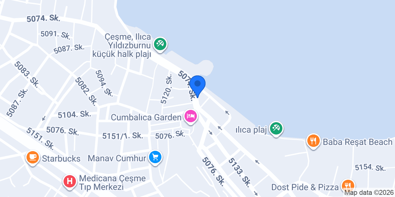 Özel Çesme Sağlık Kabini konumu