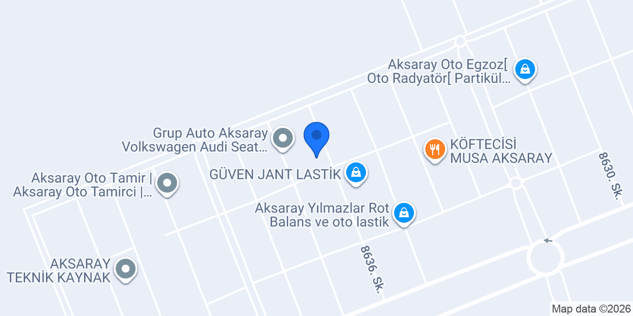 Aycan Vw Audi Özel Oto Servisi konumu