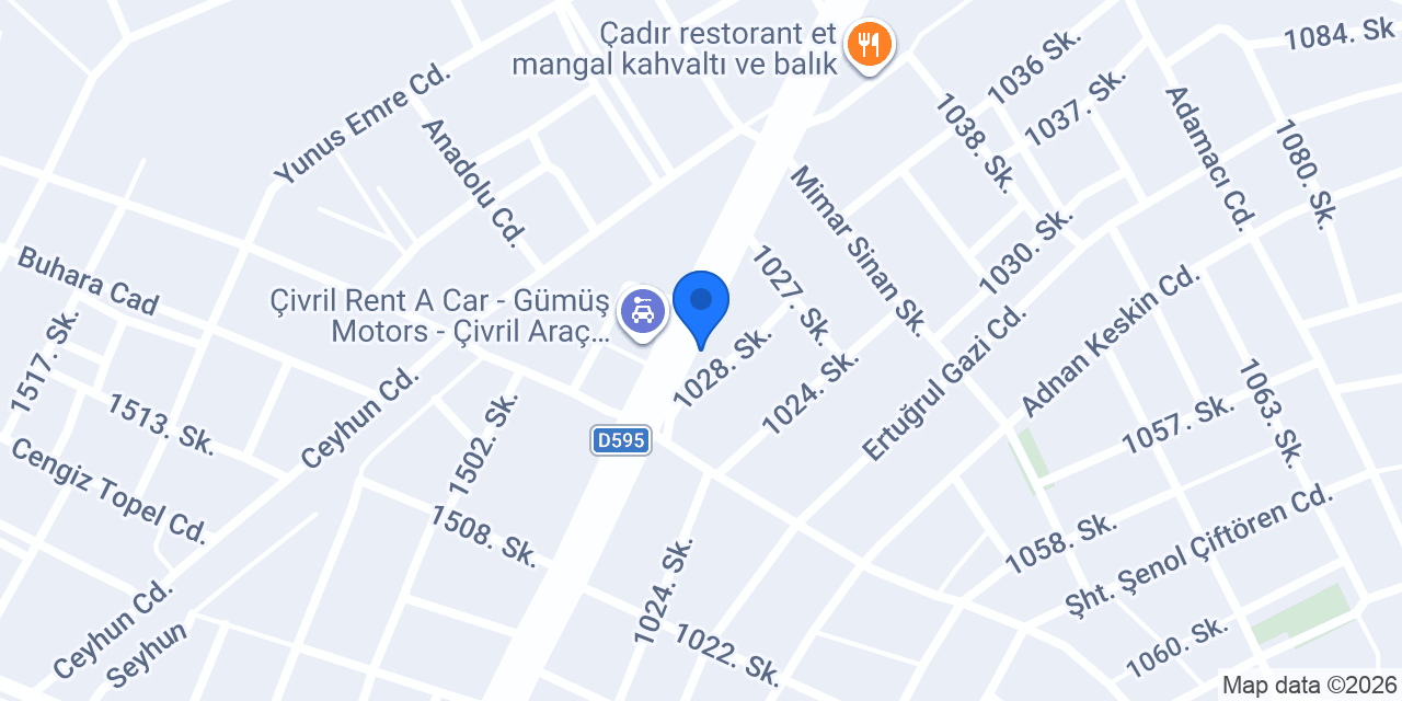 Bulut Otomotiv konumu