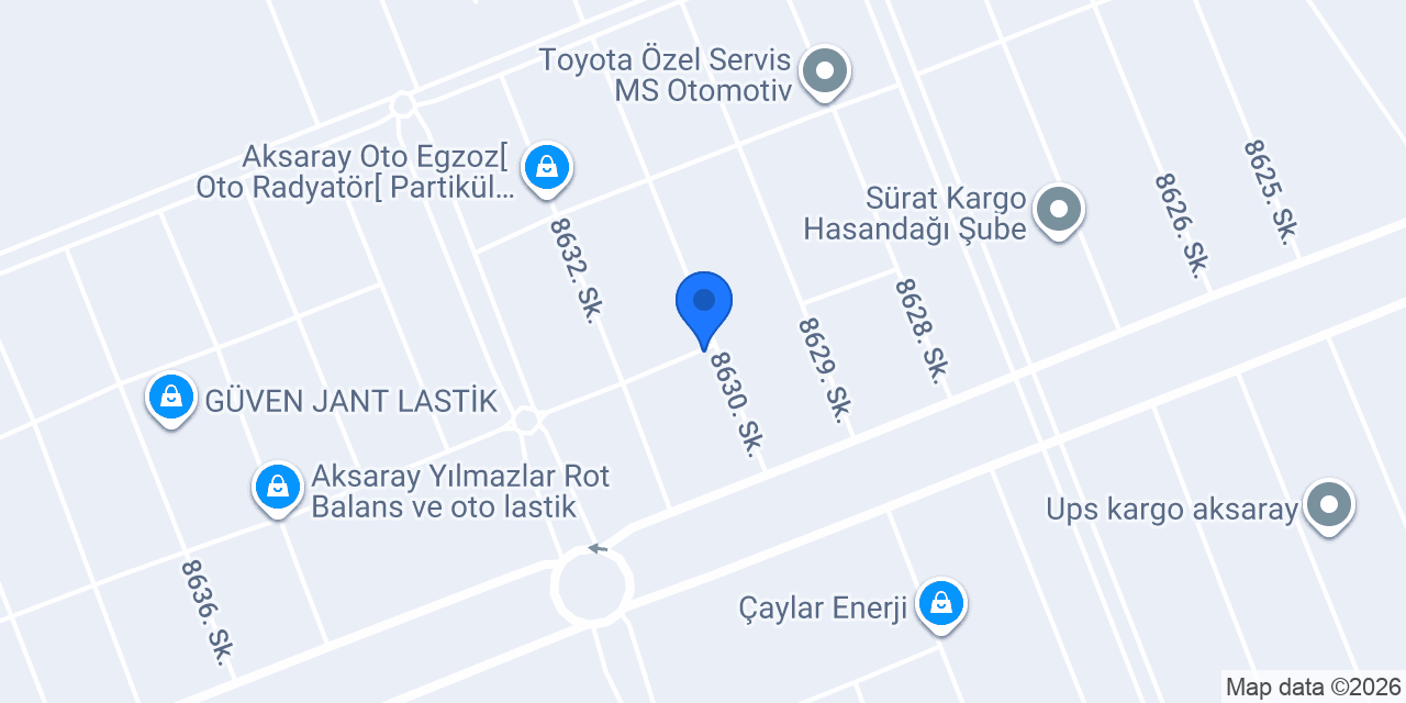 Aksaray yıldızlar wolkswagen özel servis konumu