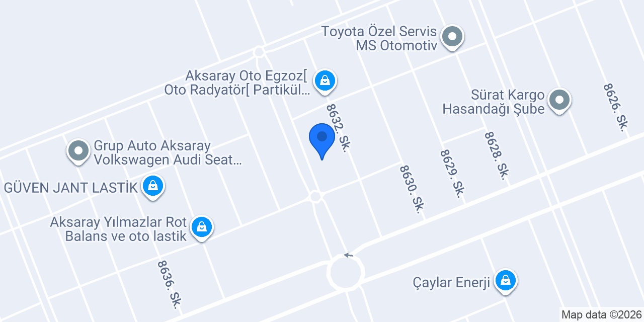 ACAR OTO KLİPS konumu